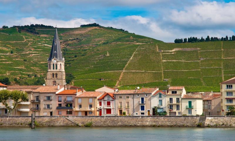 Rhone Saone Nehirlerinde Güney Fransa Provence SE (Ultra HD) (V)