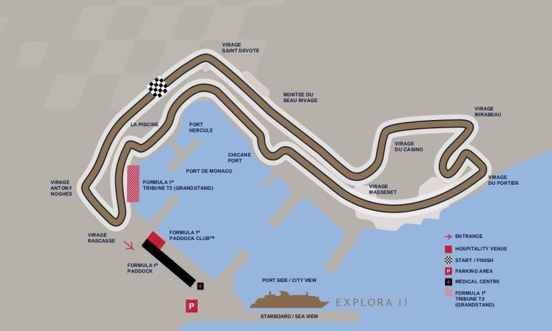 6* Explora II ile Formula 1 Grand Prix de Monaco 21 Mayıs 2025